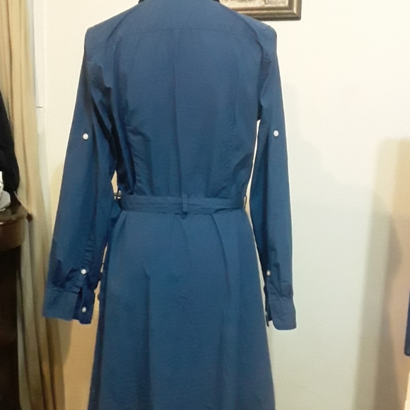 Chaps Button Down Dress - Picture 6 of 8